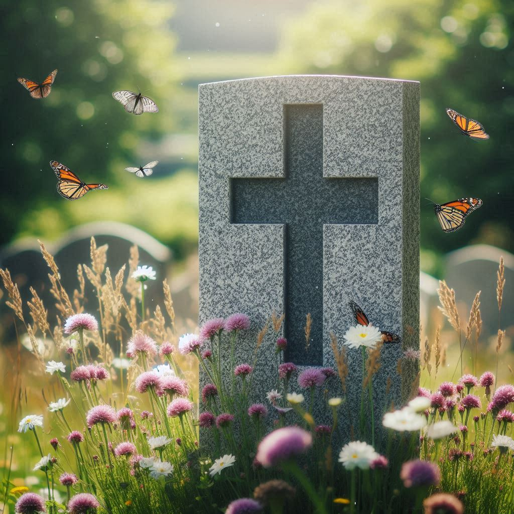 Personalized Bronze Grave Mark